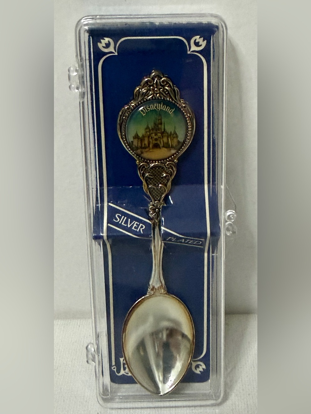 Disneyland- Silver-Plated Collectible vintage Spoon - Silver
